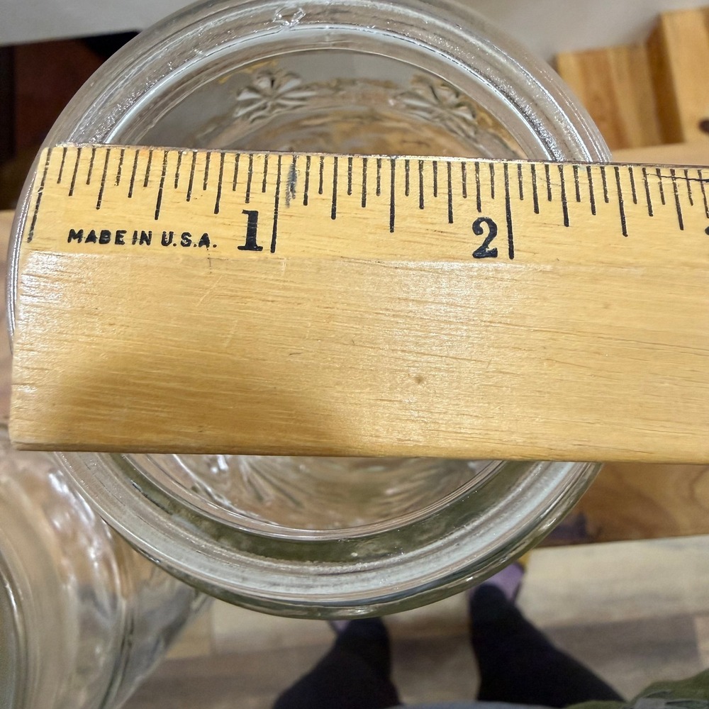 VINTAGE 70s Mr. Peanut Planters Glass Jars (Set of 2) + Rare Silver Plated Spoon - Picture 15 of 16